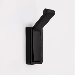 Home Decorative Metal Coat Three Colors for choosing Black Wall Mount Hooks