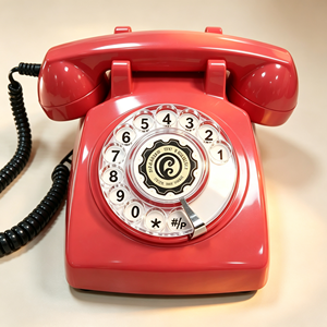 Téléphone <span class=keywords><strong>fixe</strong></span> filaire vintage à cadran rotatif, style rétro, pour la maison, l'hôtel, la décoration, OEM ODM - Product Image 4