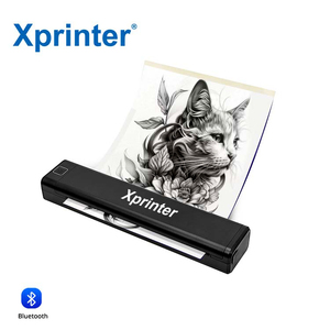 Imprimante <span class=keywords><strong>sans</strong></span> encre Xprinter P84, portable, facile <span class=keywords><strong>à</strong></span> transporter, format A4, imprimante de pochoirs pour tatouages, imprimante Bluetooth portable pour tatouages - Product Image 2