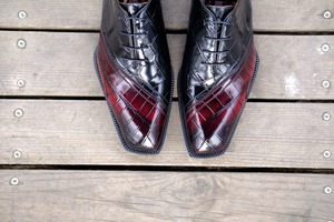 Scarpe da uomo in vera pelle, - Product Image 5