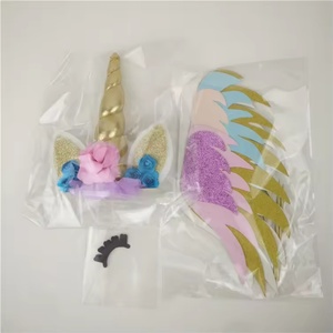 ขายส่งจากโรงงาน ชุดตกแต่งเค้กวันเกิดยูนิคอร์นสำหรับเด็กผู้หญิง - Product Image 5