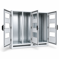 Boîtier de compteur électrique en acier galvanisé étanche, panneau de compteur d'énergie, boîte de distribution d'énergie personnalisée