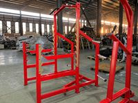 Station de musculation complète en acier avec rack à squats, station de traction, rangement pour haltères et poids libres, équipement de fitness pour entraînement de force à domicile