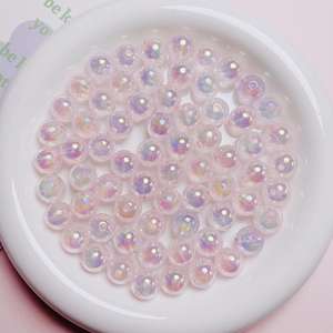 Translucent Fine Shining Meteor <b>Acrylic</b> Round DIY Mobile Phone Chain Bracelet Necklace Accessories Handmade Materials - Product Image 1