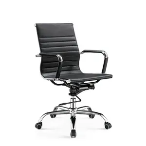 Managerial Best Selling Convertible Office Chair Executive High Back Ergonomic office Leather Seat Chairs Cover Cushion Modern