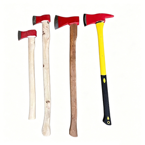Hache et hachette de style américain avec manches en bois ou en fibre - Construction en acier pour feux de classe A et B - Product Image 1