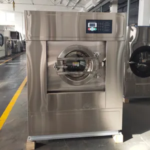 Çember otomatik giysi çamaşır yıkama makinesi ticari çamaşır makinesi