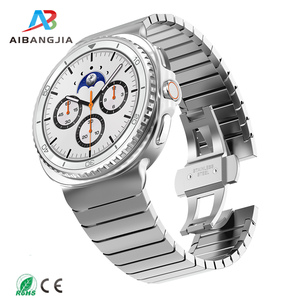 <span class=keywords><strong>Correa</strong></span> de Acero Inoxidable Quickfit para Samsung <span class=keywords><strong>Galaxy</strong></span> <span class=keywords><strong>Watch</strong></span> 8 40mm 44mm/ Classic <span class=keywords><strong>46mm</strong></span> Pulsera de Metal - Product Image 1