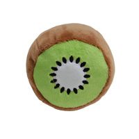 Groothandel Huisdier Piepend Speelgoed Mooi Fruit Vorm Groene Avocado Kiwi Fruit Design Huisdier Kauwspeelgoed Voor Honden