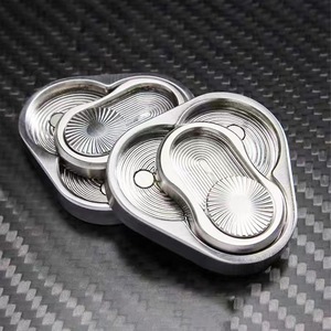 30 Diseños Priority Edc Infinite Textured Push Slider, Juguete Sensorial Deslizante de Metal de 3 Capas para Adultos - Product Image 6