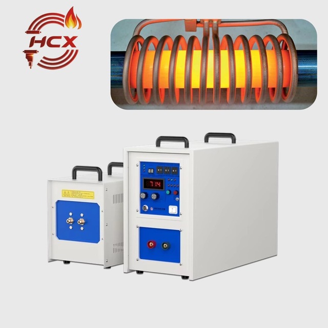 China Automatic 25KW Electric Induction Machine High Frequency Heater With Customizable Induction Coil