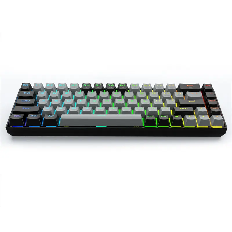 Z-686 gamer Keyboard 68 Keys RGB mechan Keyboard gaming Keyboards