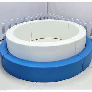 Équipement de jeu doux pour enfants de couleur macaron intérieur/extérieur petite aire de jeux Pastel Ball Pit pour les fêtes des tout-petits écoles piscines à balles - Product Image 5
