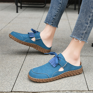 Chaussures de conduite décontractées en cuir légères faites à la main pour hommes, avec service de personnalisation du logo, semelle souple, chaussures de mode – Fournitures d'usine - Product Image 3