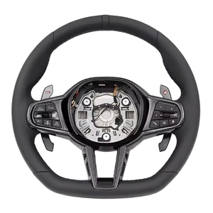 Con botón M1 M2 medio <span class=keywords><strong>volante</strong></span> de cuero Alcantara para BMW M3 G80 M4 G82 X3 G01 X4 G02 X5 G05 X6 G06 G11 G12 G20 G30 Z4 <span class=keywords><strong>G29</strong></span> - Product Image 2