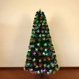 Sapins de Noël artificiels en PVC cryptés et illuminés, disponibles en différentes tailles - Product Image 4
