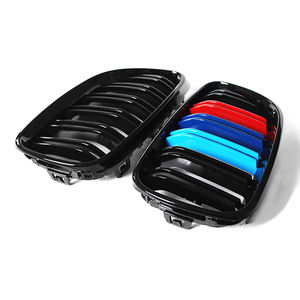 F22 <span class=keywords><strong>M</strong></span> Stijl Gloss <span class=keywords><strong>M</strong></span> Kleur Auto Abs Grill Voor Bmw 2 Serie F22 F23 2014-2016 Dubbele Lijn Nier Bumper Grille - Product Image 4