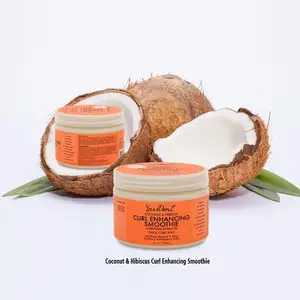 Aceite de coco virgen 100%, rehidratación Natural orgánico, mejor Etiqueta Privada profunda, acondicionador para cabello africano, nuevo estilo