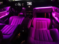Autowellus Benz S GLE GLS CLS W166 W292 X166 W218 W212 Lampe d'ambiance 12V 3 améliorations 12 couleurs Éclairage décoratif intérieur