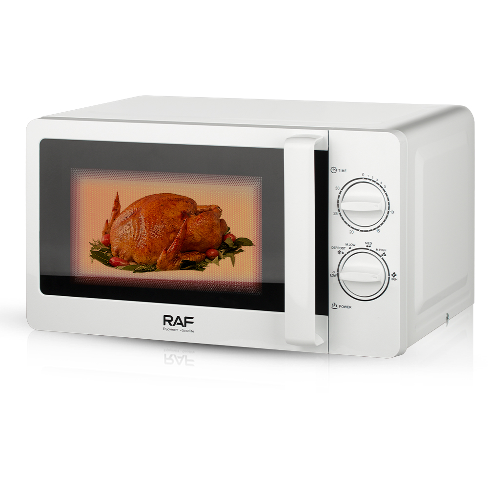 Raf merek meja kontrol mekanis Microwave dapur Microondas Oven Microwave besar 20l dengan suara nyala/mati