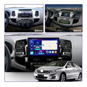 9 "2 Din Android 13 Radio Estéreo Reproductor Multimedia Gps Navegación Carplay Android para Toyota FORTUNER <span class=keywords><strong>VIGO</strong></span> HILUX 2008 YouTube - Product Image 2