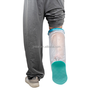 FIRSAR <span class=keywords><strong>Housse</strong></span> <span class=keywords><strong>de</strong></span> plâtre pour jambe personnalisée, antidérapante, imperméable, pour la <span class=keywords><strong>douche</strong></span>, <span class=keywords><strong>protection</strong></span> confortable et sécurisée - Product Image 6