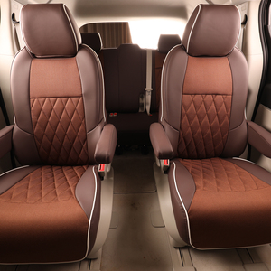Housses de siège de voiture en cuir amovibles et lavables, non toxiques, pour sept places, de marque EKR, pour la série BUICK GL8 - Product Image 4