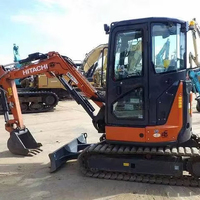 Excavator Bekas Hitachi ZX30 Mini 3 Ton, Excavator Mini Hitachi ZX30 3 Ton Bekas Kondisi Bagus, Mesin Penggali Bekas Dijual