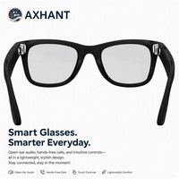 Lunettes de lecture intelligentes classiques avec caméra HD, enregistrement photo et vidéo, commande vocale et traduction pour les voyages en extérieur et les affaires