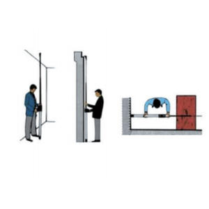 Asta di Livellamento in Alluminio Nanyang, Lunghezza Estesa 500cm, Lunghezza Retrattile 103cm, Righello per Misurazioni in Altezza - Product Image 5