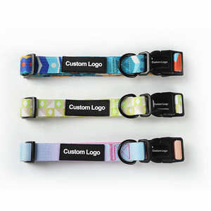 Fabricante OEM ODM personalizado poliéster moderno sólido bufanda de lujo perro y gato Collar - Product Image 5