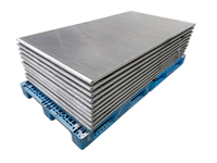 Échangeur de chaleur à microcanaux en aluminium MCHE, condenseur de refroidisseur à microcanaux
