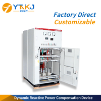 Dispositif de compensation de puissance réactive haute tension personnalisable sur site, modèle TBB en acier inoxydable, transmission électrique moyenne et haute tension