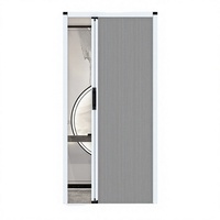 Porte coulissante accordéon moderne, cloison intérieure, séparateur de pièce portable, salle de bain, chambre, cuisine, appartement, salon en fibre de verre