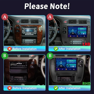 Pour <span class=keywords><strong>Nissan</strong></span> Patrol Y61 1998-2003 WIFI BT Autoradio Lecteur multimédia vidéo Android 13 CarPlay sans fil Écran IPS Caméra de recul - Product Image 3