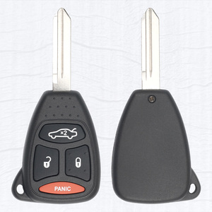 MS <span class=keywords><strong>3</strong></span> + 1 nút hoảng loạn điều khiển xe vỏ chìa khóa cho Chrysler xe thay thế trống Fob trường hợp tự động Uncut Blade Fob trường hợp - Product Image 5