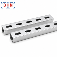 Canal de Acero al Carbono 41x41, Tipo Strut Channel, Estándar ASTM, Corte Personalizado OEM, Soportes para Piscina