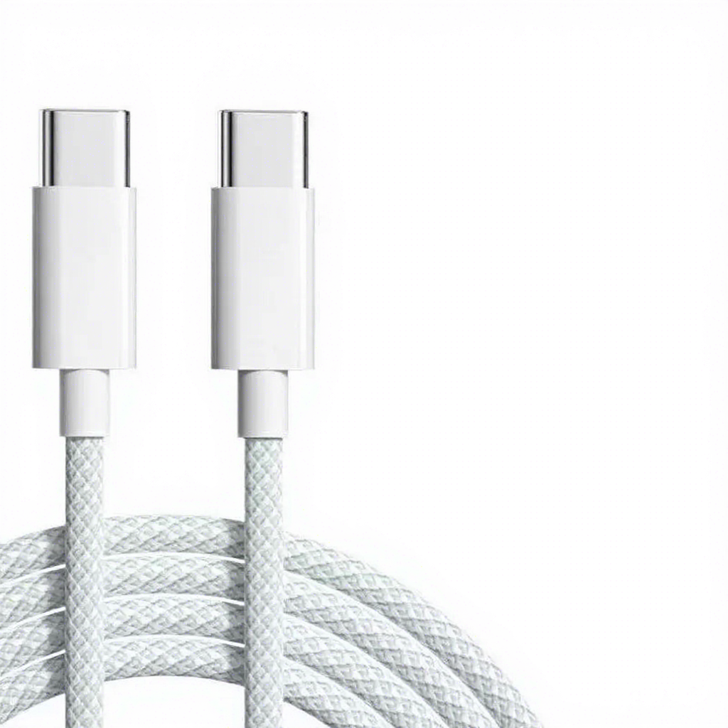 Double Type-C / Charge rapide 67W - Gris argent