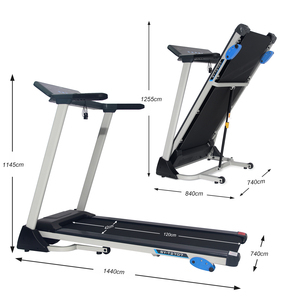 <span class=keywords><strong>Tapis</strong></span> <span class=keywords><strong>Roulant</strong></span> Elettrico Pieghevole Leggero e Silenzioso con Nastro Largo, Velocità 1-14km/h, Disponibile in Magazzino in Francia - Product Image 6