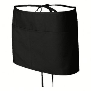 Delantal unisex de medio busto con bolsillos para camareros de restaurantes, cocinas, cafeterías y tiendas de té, ideal para limpieza de maquinaria. - Product Image 2