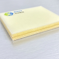 Panneau composite PMI en plastique renforcé de fibres de verre, résine polyester insaturée, léger, service de découpe, couleur blanche