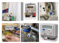 Serrure de sécurité inviolable pour compteurs électriques, compteurs d'eau, compteurs de gaz et compteurs de carburant