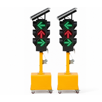 Feu de signalisation solaire mobile programmable sur mesure 200 mm à 3 voies – Vente en gros de feux de signalisation solaires mobiles