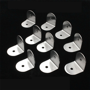 Connecteurs d'angle en L à 90 degrés en acier inoxydable 304 pour cloisons de toilettes publiques - Quincaillerie - Product Image 2
