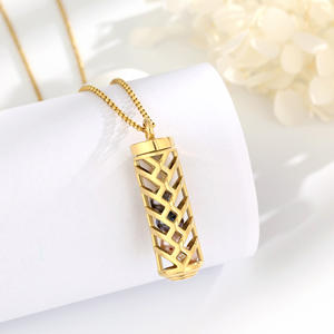 Jaula de perlas de acero inoxidable, medallón de cuentas, collar de jaula, suministros para hacer joyas o perlas de ostra, difusor de aceite esencial - Product Image 6