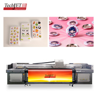Impresora UV Híbrida de 2.5m TechJET 2500 VersaUV, Impresora Automática de Cama Plana y Rollo a Rollo para Tarjetas y Papel