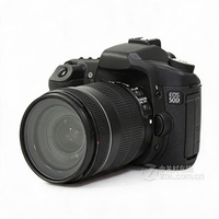 Kamera DSLR 50D Bekas dengan Kit Lensa 18-55mm 15.1MP Digital SLR untuk Pemula Kompatibel dengan Lensa 50mm 55-250mm 75-300mm