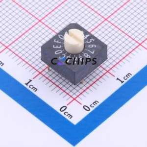 HAMR-16 Rotary Encoder Through hole Component (THT),10x10mm Switch - Product Image 1