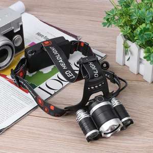 Outdoor Emergency 150 Meters Range Head Torch 3 LED Cold White USB-C Rechargeable Headlight Portable Safety <strong>Headlamp</strong> - Product Image 3