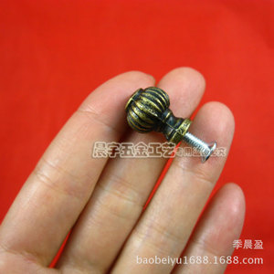 M106 Lantern Handle Round Zinc Alloy Drawer <b>Cabinet</b> <b>Knob</b> Antique Bronze <b>Gold</b> Chinese Style Durable - Product Image 2